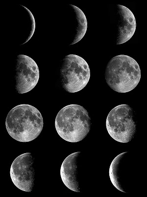 Diy Quadro Fases Da Lua Inspired On Tumblr De Dentro Do Meu